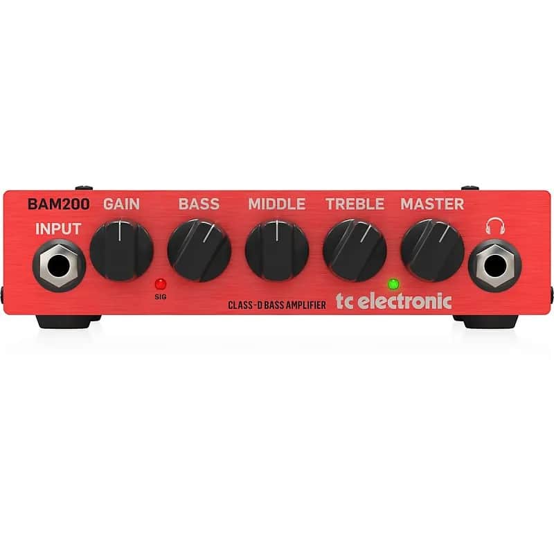 TC Electronic BAM200 200-Watt Class-D Bass Amp Head image 1