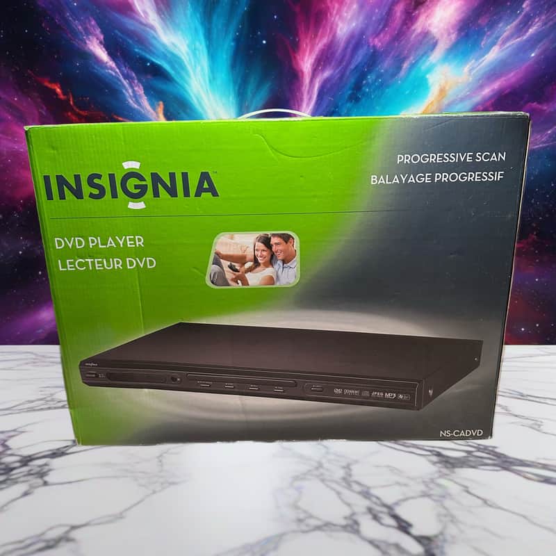 Insignia NS-CADVD progressive scan player Brand New In Box image 1