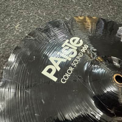 Paiste 14" Color Sound 900 Series Sound Edge Hi-Hat Cymbals (Pair) 2017 - Present - Black image 8
