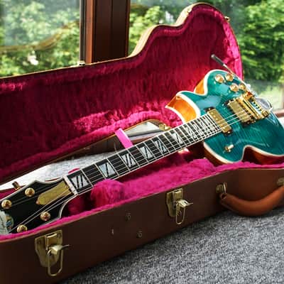Gibson Les Paul Supreme Florentine Caribbean Blue 2014 - Caribbean Blue image 15