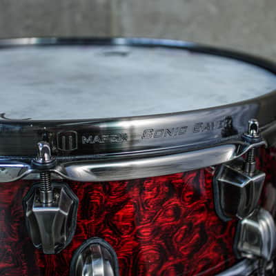 Mapex Russ Miller 2015 Versatus 14” x 4 5/8” Hybrid Mahogany/Maple Snare Drum image 8