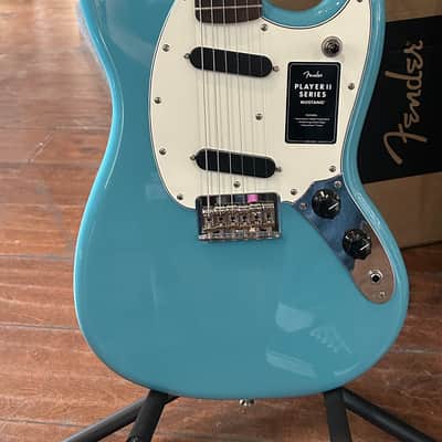Fender Player II Mustang 2024 - RW Aquatone Blue /7lbs. 4.2oz. #MX24056304 image 7