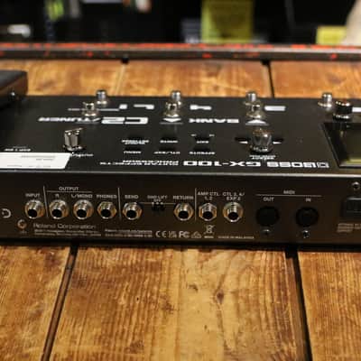 Boss GX-100 Guitar Effects Processor 2022 - Present - Black image 3