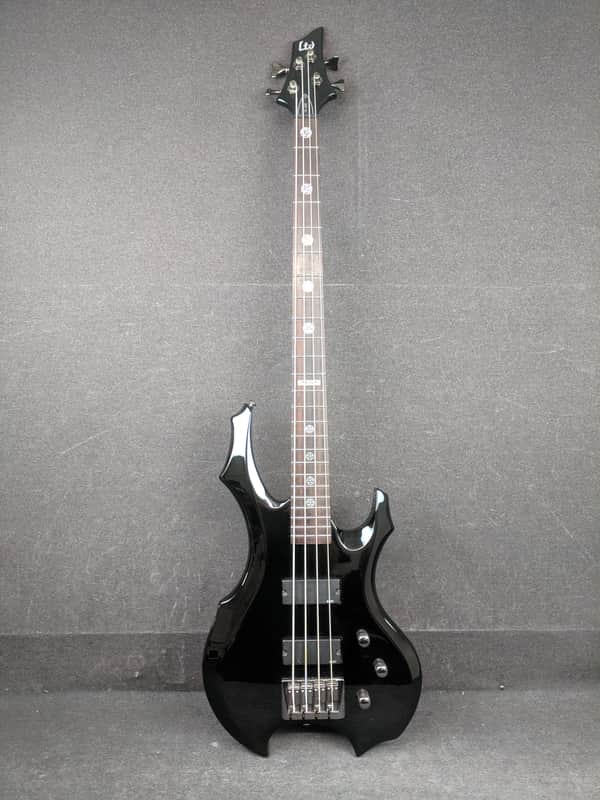 LTD TA-200 Electric Bass Guitar Black Finish Tom Araya Signature TA200 SLAYER! image 1