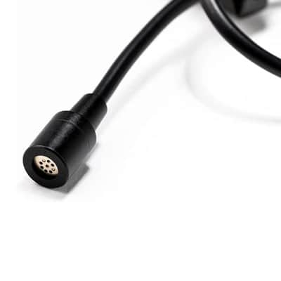 Apogee Electronics ClipMic digital 2 Lavalier Microphone Bundle with Auray Fuzzy Windbuster and Tie/Lapel Clips (3-Pack) image 5