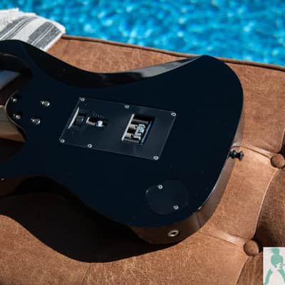Ibanez Limited Edition - Team J Craft RG2450MZ-GK Prestige 2008 - Galaxy Black - w Dimarzios! - Pro Set Up w Perfect Frets/Action/Intonation! image 13