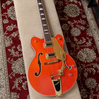 Gretsch G5422TG Electromatic Classic Hollow Body Double-Cut w/ Bigsby - Orange Stain image 3