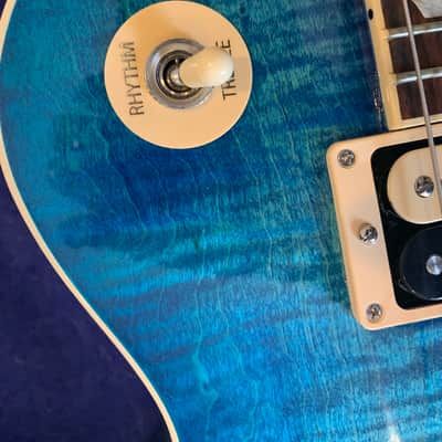 Gibson Les Paul 2025 - AAA Flame Top Ocean Water Perimeter image 15
