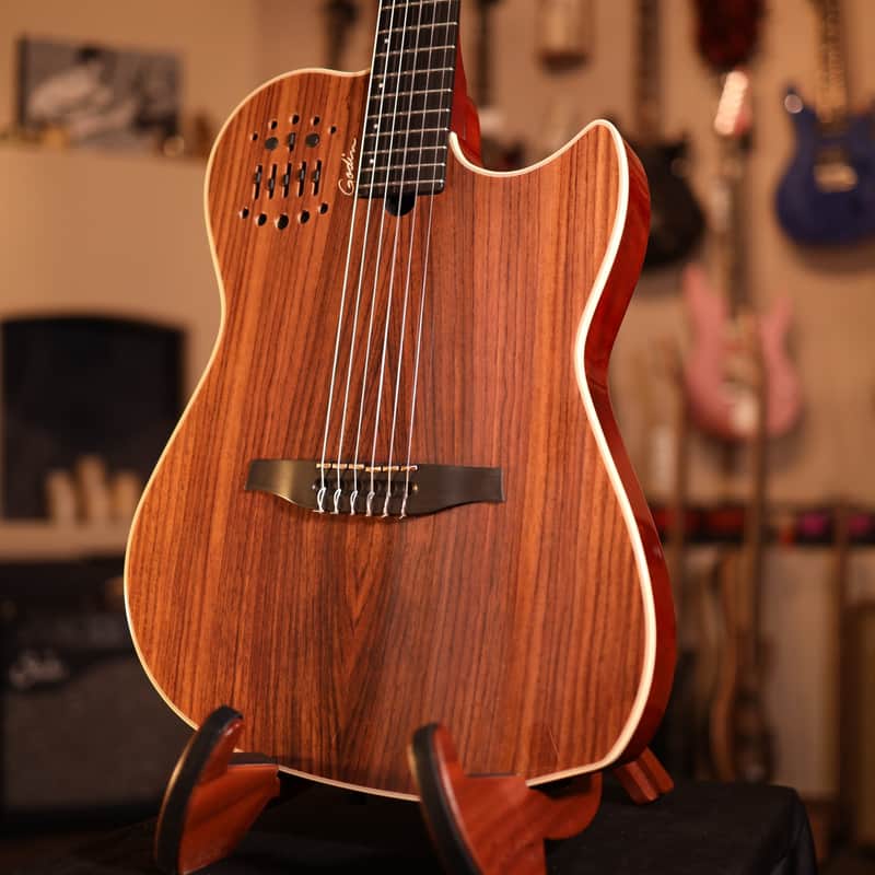 Godin MultiAc Nylon SA Acoustic-Electric Guitar Rosewood 9902 Top image 1