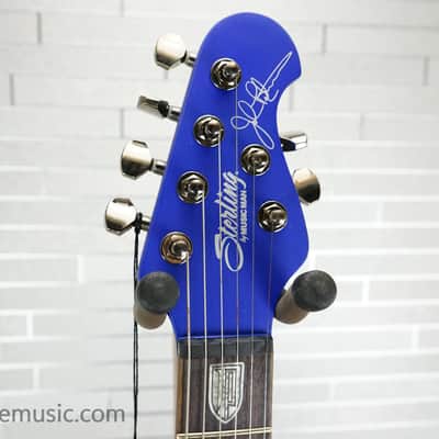 Sterling MAJ100 John Petrucci Signature Majesty - Siberian Sapphire image 15