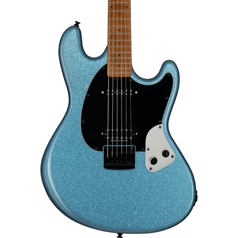 Sterling by Music Man Fluff Artist Series StingRay Electric Guitar - Amana Boat Blue image 1