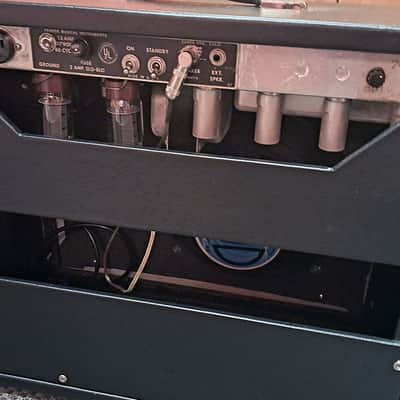 Silverface Fender Bassman - Plexi Mod + Combo Cab - A BEAST! image 6