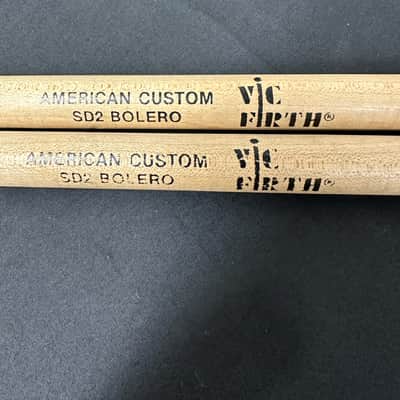 Vic Firth SD2 American Custom Bolero Drum Sticks-EXCELLENT image 2