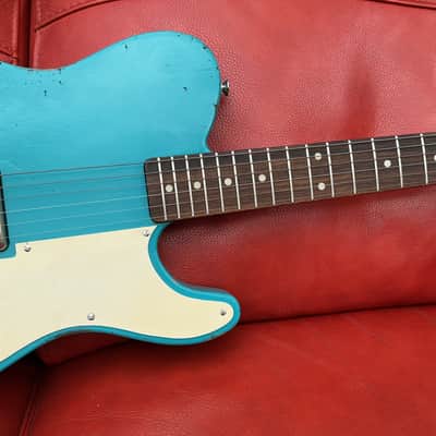 Crema Customs extralight in relic Taos Turquoise nitro satin image 13