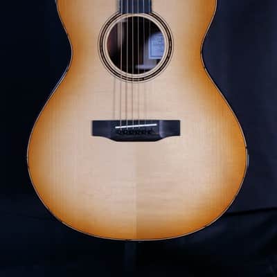 Bedell Revolution Orchestra Adirondack Spruce / Cocobolo - Tanned Leather Burst image 1