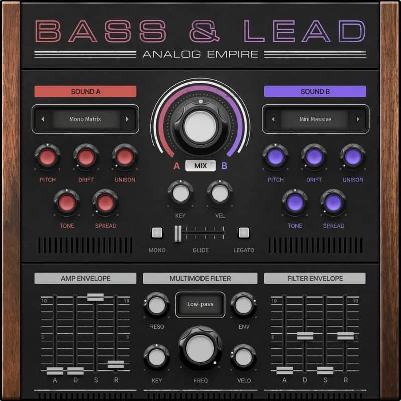 Melda Analog Empire: Bass & Lead (Download) <br> image 1