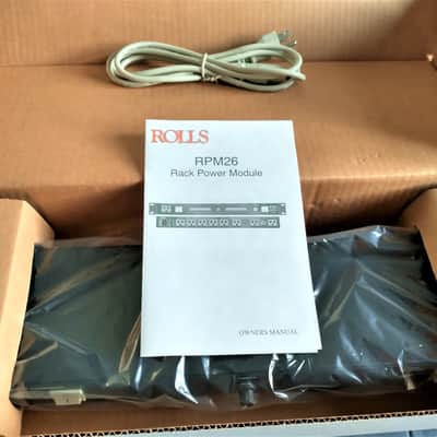 Rolls RPM26 Rack Power Module w/ LED lights BRAND NEW Sealed never used MADE IN USA!! image 4