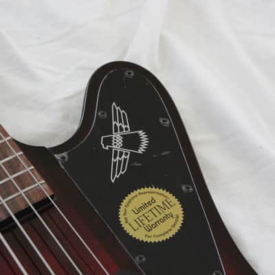 2009 Epiphone Thunderbird Pro IV 4 String Electric Bass Vintage Sunburst Finish + Original Hard Case image 7