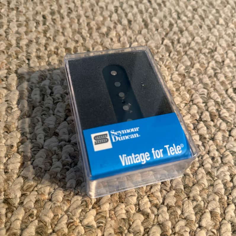 Seymour Duncan STL-1 Vintage '54 Tele Bridge Pickup 2010s - Black image 1