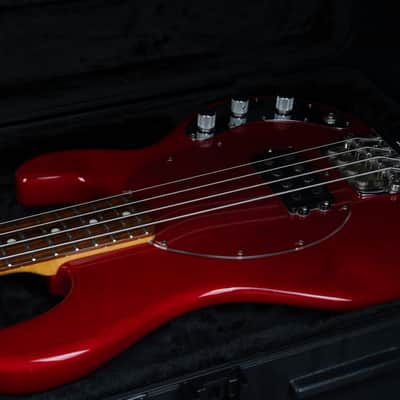 Ernie Ball Music Man Sting Ray 2 EQ 1988 - Transcluent Red image 15