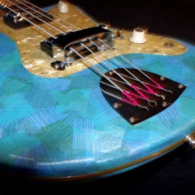 Egmond BEG 2-V 1967 Blue Vinyl.  Retro Cool Bass. A true vintage piece. RARE. image 8