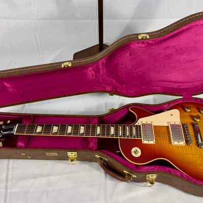 Gibson Les Paul Custom Shop Historic VOS 1959 R9 Reissue 2013 - Heritage Cherry Sunburst image 22