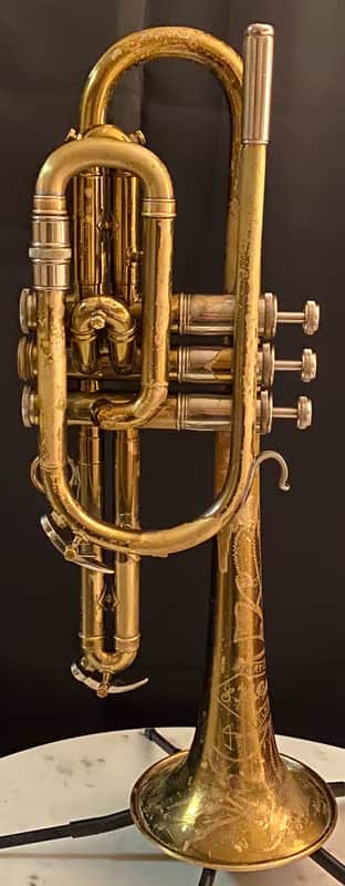 Vintage Blessing Artist Cornet w/ Original Case image 1