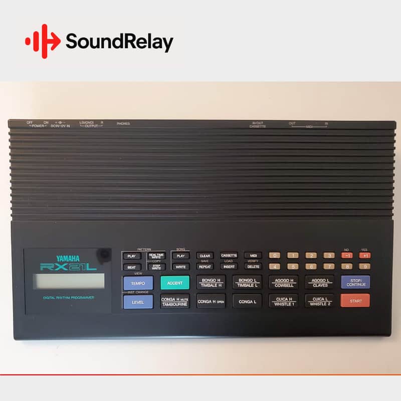 Yamaha RX21L - Latin Drum Machine - Manual Included - Tested image 1