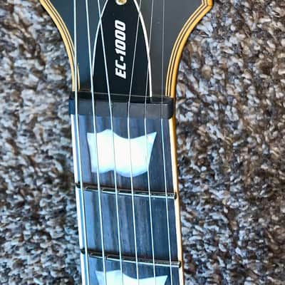 ESP LTD EC-1000 with Ebony Fretboard electric guitar made in Korea Seymour Duncan pickups image 2