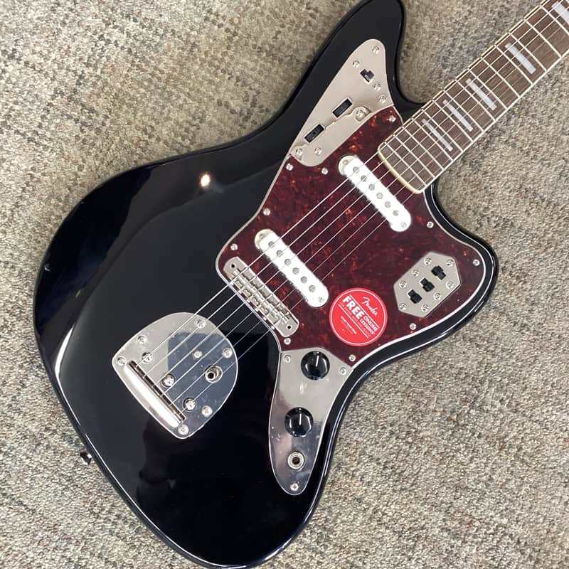 Squier Classic Vibe '70s Jaguar 2025 in Black image 1