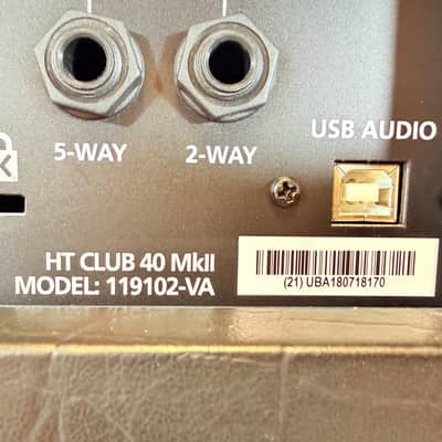 Blackstar HT Club 40 MkII 40W Tube Combo Amp w/ Footswitch – Versatile Gigging Workhorse image 14
