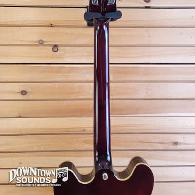 Epiphone Noel Gallagher Signature Riviera Semi-Hollow Electric Guitar with Epiphone Hard Case - Dark Red Wine image 5