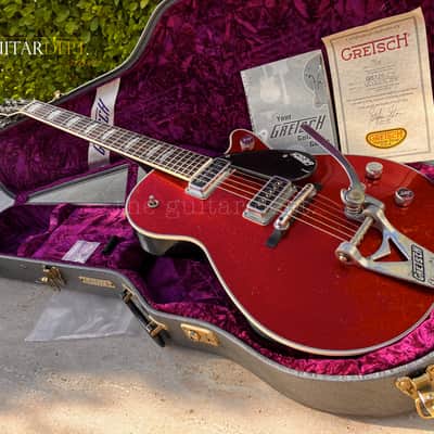 ♚MINT♚ 2012 Gretsch CUSTOM SHOP G-6128 MASTERBUILT JET Stephen Stern♚RED SPARKLE♚Dynasonics !♚OHSC♚8 LBS♚COA image 1