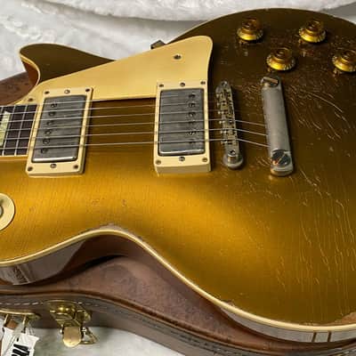 NEW! Gibson Custom Shop '57 Les Paul Gold Top Reissue Ultra Heavy Murphy Lab - Authorized Dealer - 8.8 lbs! - G07284 image 8