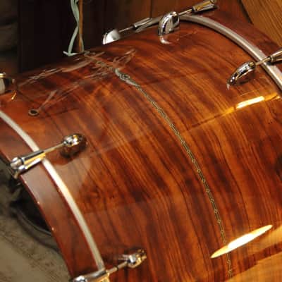 Tama Star Bubinga drumset 5 pc- Natural Laurel image 22