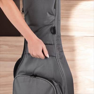 On-Stage Deluxe Electric Guitar Gig Bag, 20mm thick foam padding - Heavy-Duty, Cushioned Protection image 11