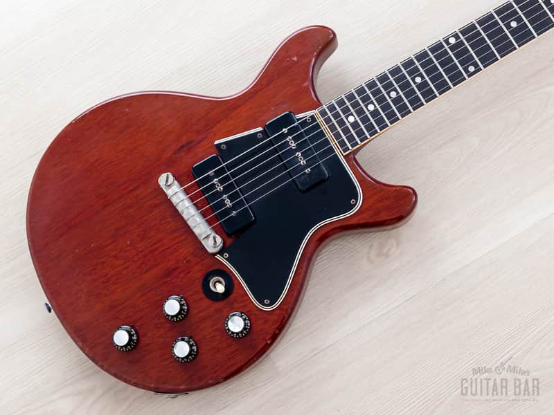 1960 Gibson Les Paul Special Double Cut Vintage Guitar Cherry w/ Case image 1