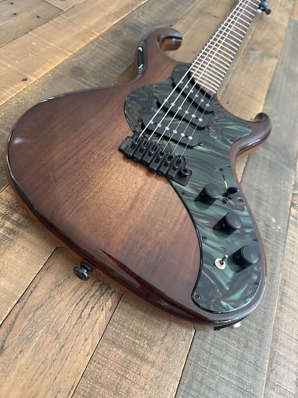 Rick Turner Guitars Electroline - Walnut Top with Scott Walker Buffer Booster & Kirinite Pickguard and Plates image 1