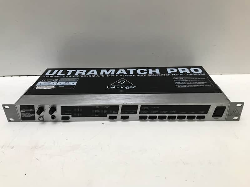 Behringer Ultramatch Pro SRC2496 AD/DA and Sample Rate Converter