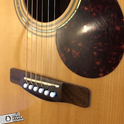 Samick Greg Bennett D-5 Dreadnought Acoustic Guitar Natural image 8