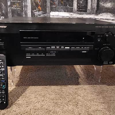 Pioneer PIONEER VSX-D412-K AM-FM 5.1 Stereo Receiver 90s  - Black metal image 3