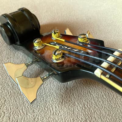 TEISCO FB-2 1968 w/HSC SCROLL HEAD VIOLIN BASS VINTAGE MIJ *RARE* image 17