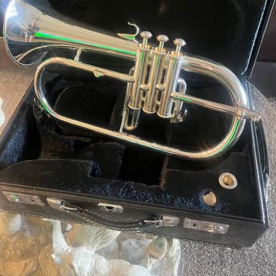 Yamaha YFH-731 Flugehorn Late 70's - Silver image 3