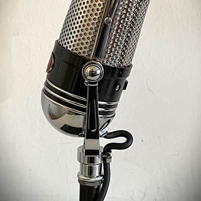 Rare 1960's Herald Dynamic Pill Microphone, upgraded audio, w/box, stand, Calrad image 9