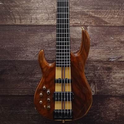 LB-76 Left Handed 6 String Bass Guitar (Ontario,CA) image 2