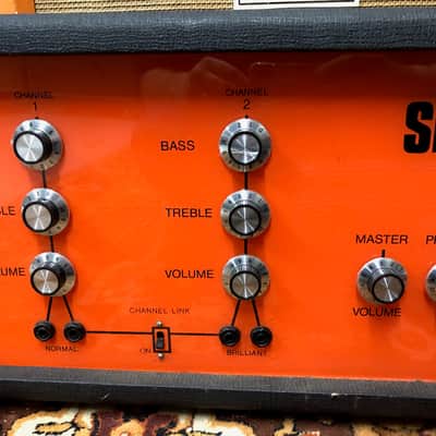 Vintage 1960s (1969) Simms Watts Super 150 150w KT88 Guitar Valve Amplifier Head image 4
