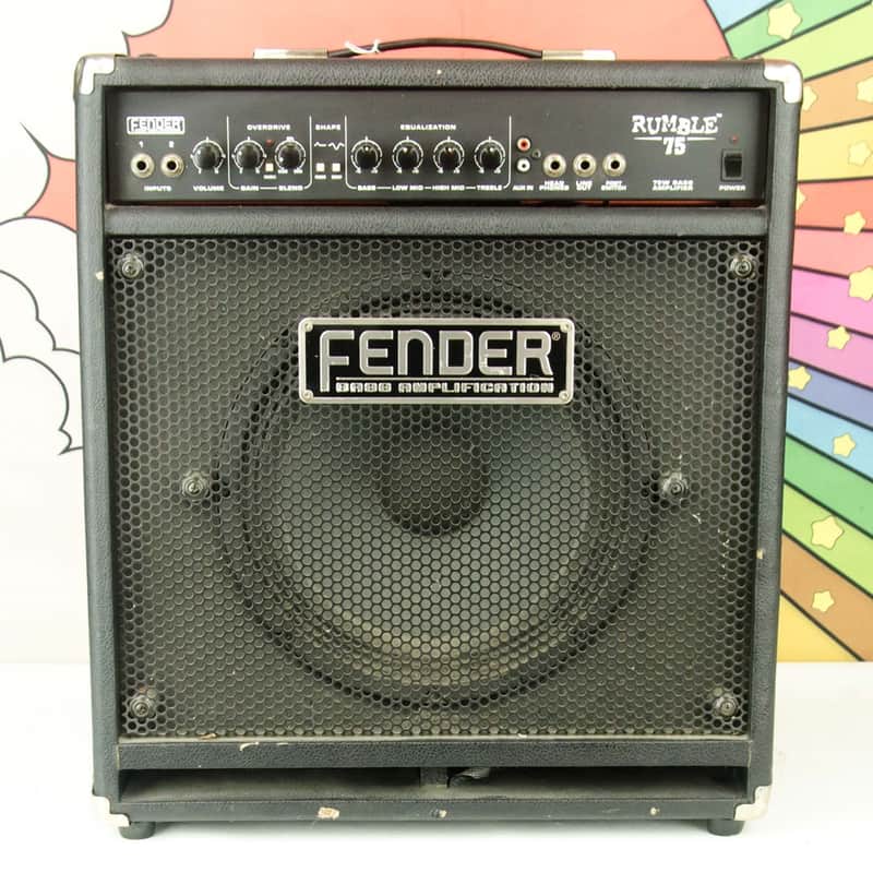 Used Fender Rumble 75 Bass Guitar Amp image 1