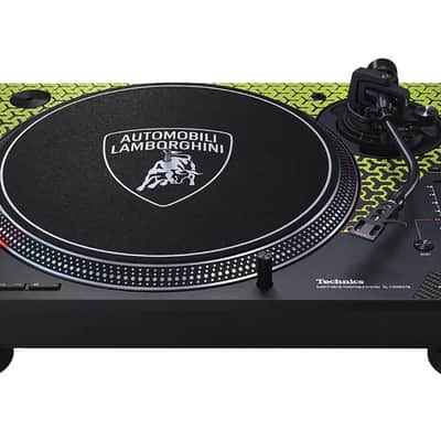 Open Box: Technics SL-1200M7BPG Special Edition Lamborghini Direct Drive Turntable System - Green image 2