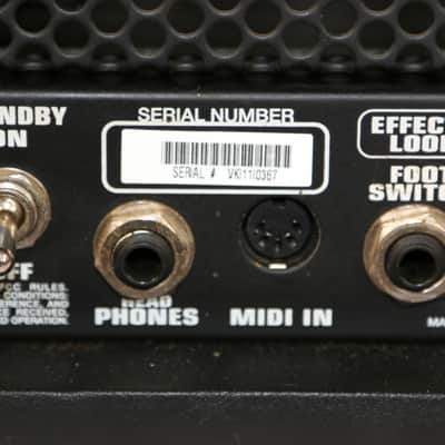 EVH 5150 III 6L6 3-Channel 50 Watt Ltd Ed Color Black/Red/White Amp Head image 11