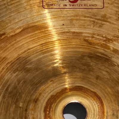Paiste 2002 10" Splash - Made in Switzerland, Red Label, Beautiful Aged Patina image 2